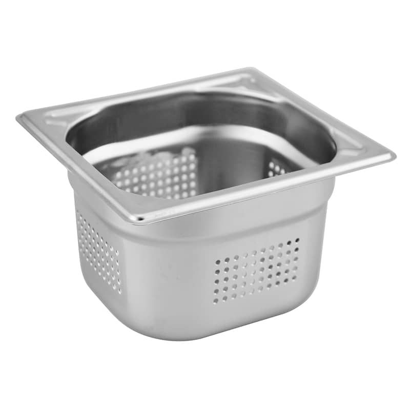 Öztiryakiler Delikli Gastronom Küvet, 20 cm, GNP 1/6