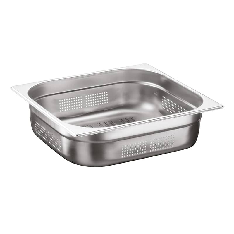 Öztiryakiler Delikli Gastronom Küvet GNP, 10 cm, 2/3