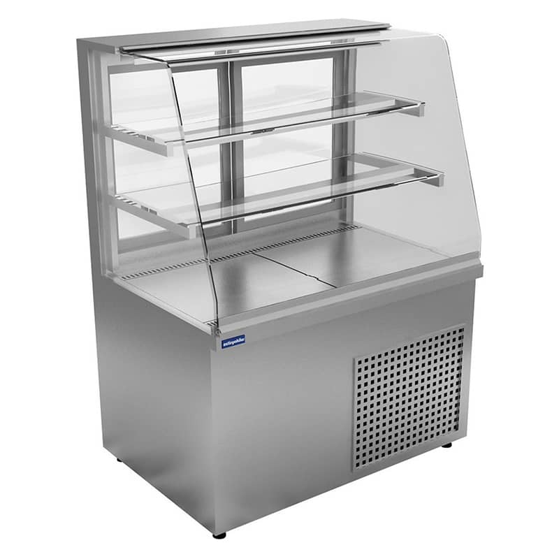 Öztiryakiler Eğik Camlı Soğuk Teşhir Dolabı, 480 lt, 200x70x135 cm, ETD - 13C20 Model
