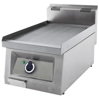 Öztiryakiler Elektrikli Grill Plate, Oluklu, 40x65x30 cm, OGP 4065 N