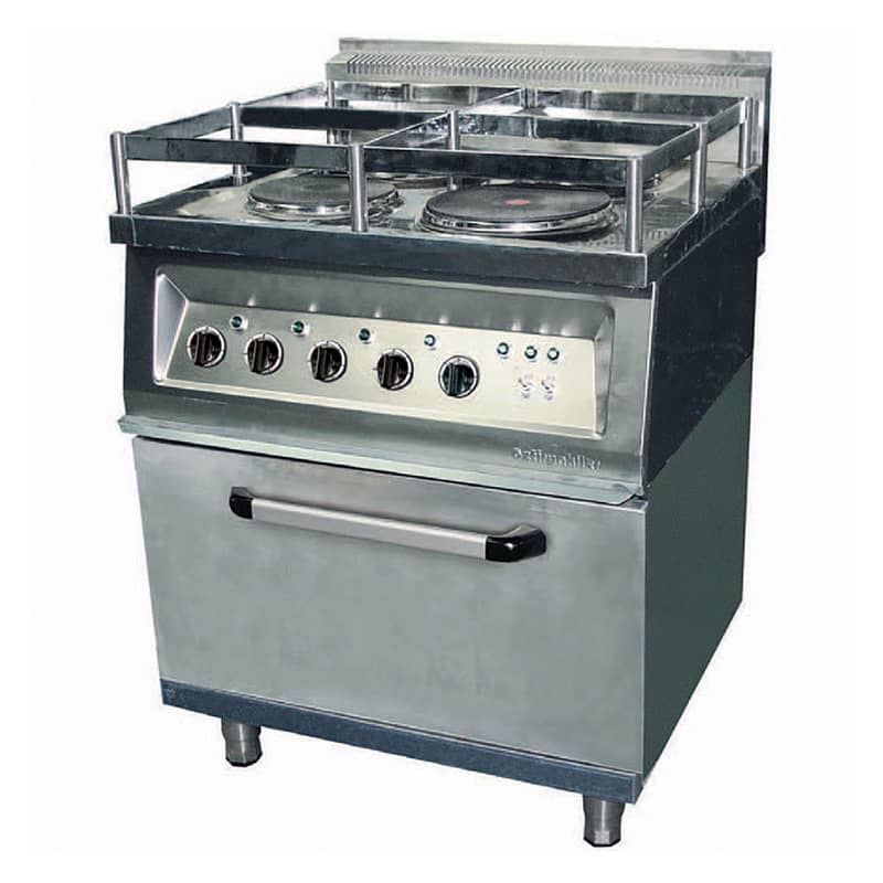 Öztiryakiler Elektrikli Kuzine, Gemi Tipi, 14.4 kw, 70x65 cm, OFO 7065 14.4 S