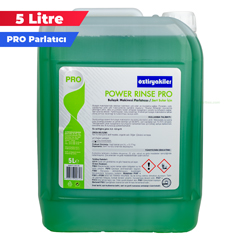 Öztiryakiler Endüstriyel Bulaşık Makinesi Parlatıcısı, Sert Sular İçin, Power Rinse Pro, 5 lt