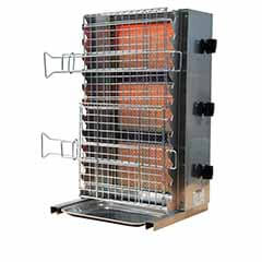 Öztiryakiler Gazlı Mini Mangal, 3 Radyanlı, OSGM 3