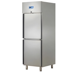 Öztiryakiler İki Yarım Kapılı Dik Tip Buzdolabı , K Tip , GN 600 NMV Model, 304 Kalite