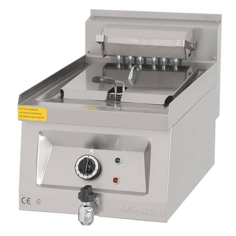 Öztiryakiler Set Üstü Elektrikli Fritöz, Tekli, 40x65x30 cm, OFA 4065