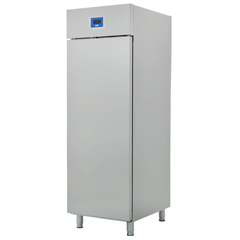 Öztiryakiler Tek Inox Kapılı Dik Tip Buzdolabı, Gn 600 NMV Model, 304 Kalite