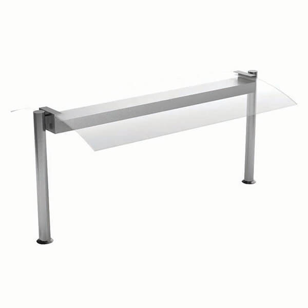 Öztiryakiler Yay Camlı Nefeslik, Halojen Aydınlatmalı, 111 cm, ETX-11LH12-YC