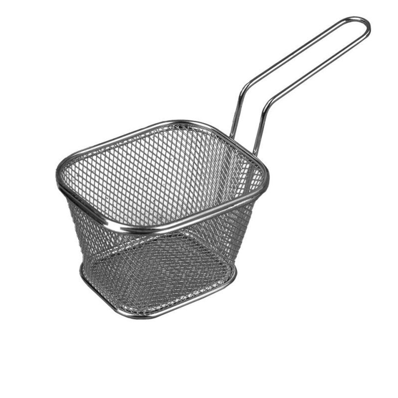 Patates Kızartma Sunum Sepeti, Mini, 10x8,5x6,5 cm