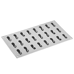 Pavoni GG014S Fıstık Silikon Kalıp, 30x17,5 cm