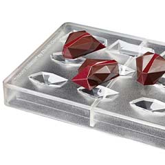 Pavoni PC50FR Polikarbon Çikolata Kalıbı, 27,5x13,5 cm