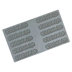 Pavoni Pr003 Leaves 3 Silikon Mat
