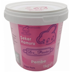 Pembe Şeker Hamuru, 1 kg