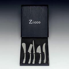 Zicco Peynir Bıçağı Seti, 5'li