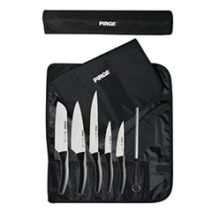 Pirge Deluxe Çantalı Bıçak Seti, 6'lı