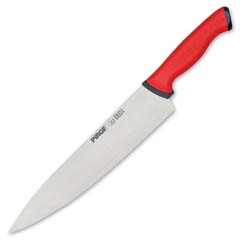 Pirge Duo Şef Bıçağı, 25 cm, Kırmızı