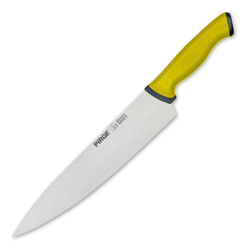 Pirge Duo Şef Bıçağı, 25 cm, Sarı