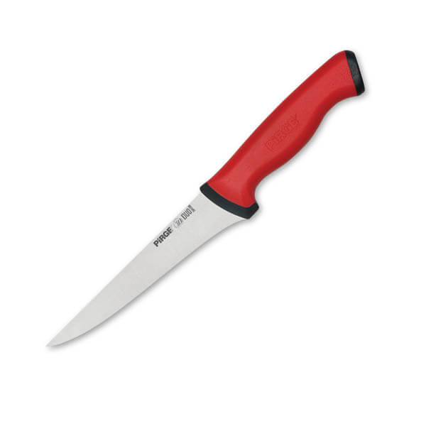 Pirge Duo Sıyırma Bıçağı 14,5 cm, Kırmızı