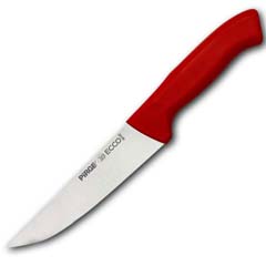 Pirge Ecco Kasap Bıçağı, No: 2-16,5 cm, Kırmızı