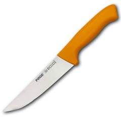 Pirge Ecco Kasap Bıçağı, No: 2-16,5 cm, Sarı