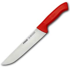 Pirge Ecco Kasap Bıçağı, No 4, 21 cm, Kırmızı