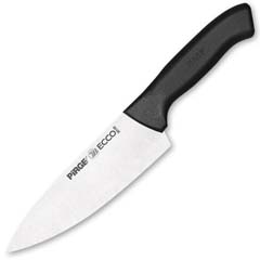Pirge Ecco Şef Bıçağı, 16 cm, Siyah