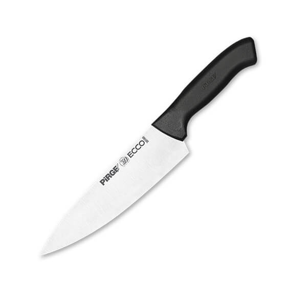 Pirge Ecco Şef Bıçağı, 19 cm, Siyah