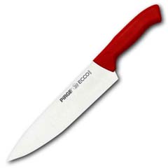 Pirge Ecco Şef Bıçağı, 23 cm, Kırmızı