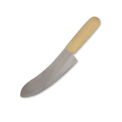 Pirge Karbon Çeliği Kaymak Bıçağı, 16 cm