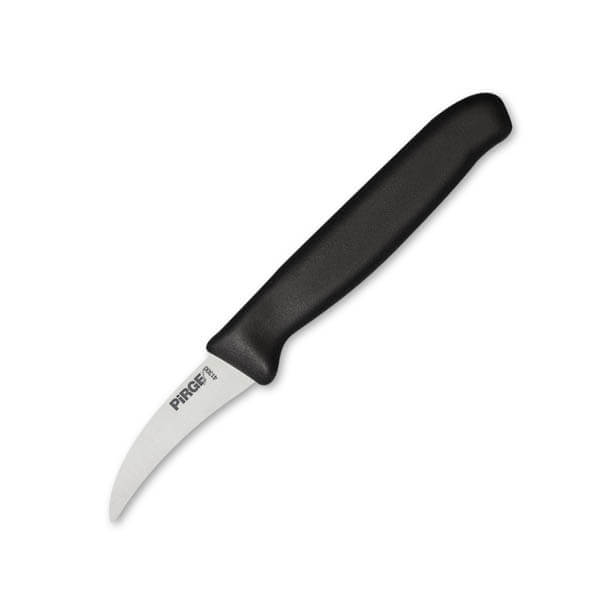 Pirge Soyma Bıçağı, 6 cm, Siyah