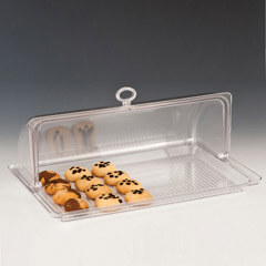 Zicco Polikarbon Muhafaza Kabı, Roll Top Kapaklı, 43x28x17 cm (ZCP.264+ZCP.054.P)
