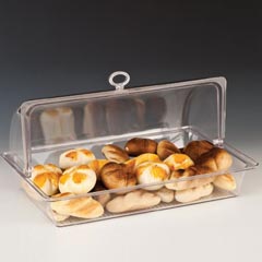 Zicco Polikarbon Muhafaza Kabı, Rolltop Kapaklı, 43x28x22 cm, Şeffaf (ZCP.264+ZCP.314.P)