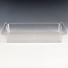 Zicco Polikarbon Tepsi, 44x28x7 cm, Şeffaf