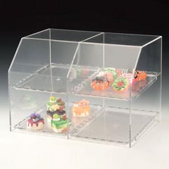 Zicco Polikarbon Tepsili Teşhir Standı, 47x33x33 cm