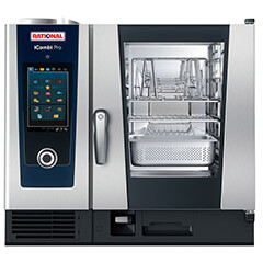 Rational iCombi Pro Fırın, Gazlı, 6x1/1 GN Kapasiteli