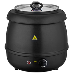 Remta CB10 Elegance Çorba Kazanı, Elektrikli, 9 Litre Kapasiteli, Siyah