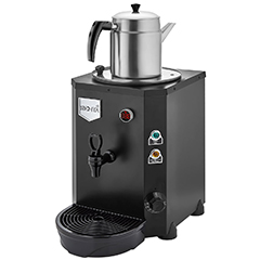 Remta DE14 Mini Jumbo Çay Makinesi, Elektrikli, Tek Demlikli, 9 Litre Kapasiteli , Siyah