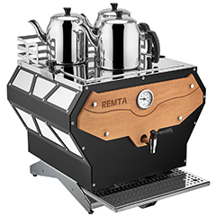 Remta DE23 Pro Çay Makinesi, Elektrikli, 3 Demlikli, 30 Litre Kapasiteli , 2200 W