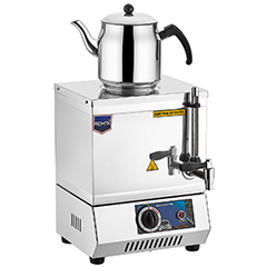 Remta EP01 15 Model Çay Ocağı, Elektrikli, Pleytsiz, Tek Demlikli, 14 Litre Kapasiteli