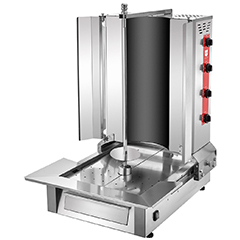 Remta MA05 Elektrikli Döner Ocağı, Oval Camlı, Alttan Motorlu, 4 Radyanlı, 50 kg Kapasiteli