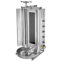 Remta SD19 Elektrikli Döner Ocağı, Camlı, Motorsuz, 5 Radyanlı, 60 kg Kapasiteli