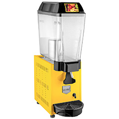 Remta ST10 Tekli Şerbet Soğutma Makinesi, Fıskiyeli, 20 Litre Kapasiteli, Sarı