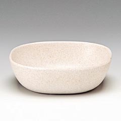 Zicco Renkli Bambu Çerezlik, Yuvarlak, 9,5x9,5 cm, Beyaz