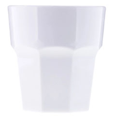 Rubikap PM.250 Premium Bardak, Polikarbon, 250 ml, Beyaz