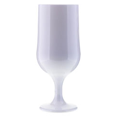 Rubikap PM.G38 Premium Kadeh, Polikarbon, 370 ml, Beyaz