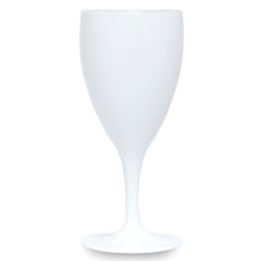 Rubikap PM.W32 Premium Şarap Bardağı, Polikarbon, 320 ml, Beyaz