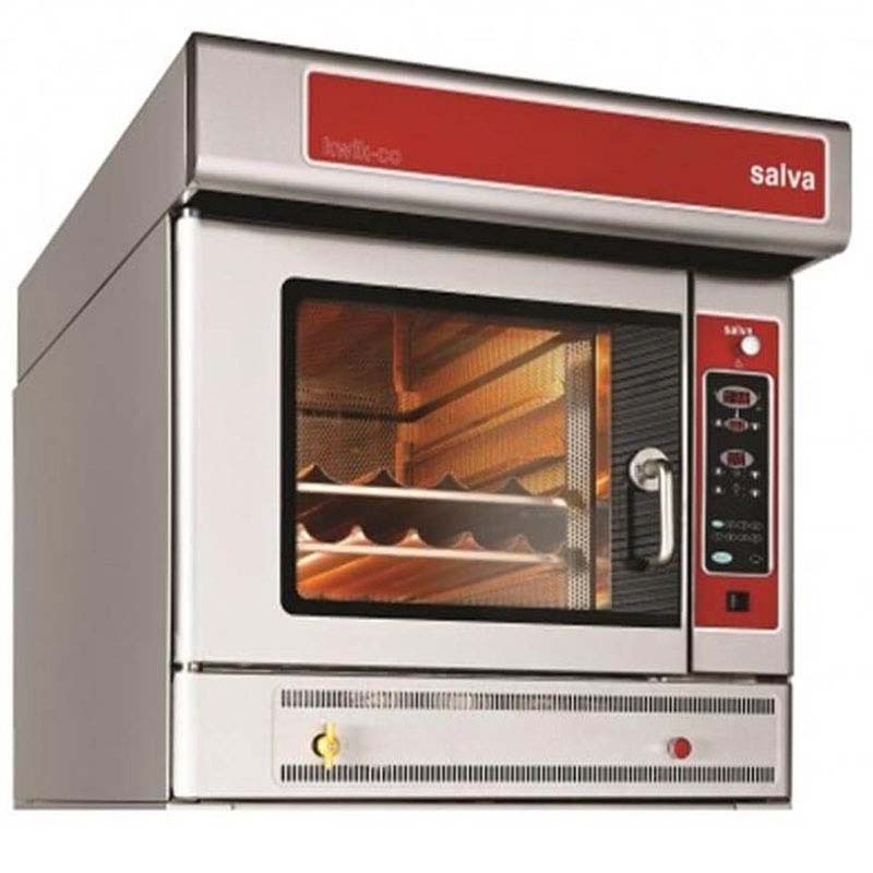Salva Kwik Co Serisi KX5G H Patiseri Fırını, 40x60 cm 5 Tepsi Kapasiteli, KS 90 Kontrol Paneli