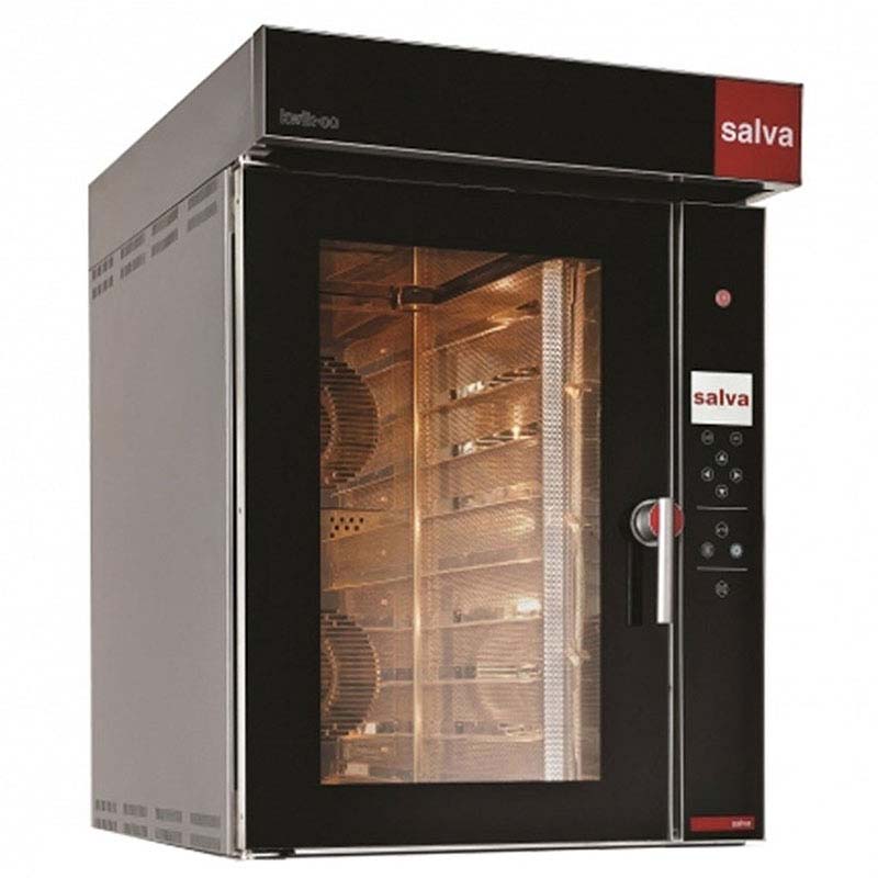 Salva Kwik Co Serisi KX9 Patiseri Fırını, 40x60 cm 9 Tepsi Kapasiteli, Premium Panel