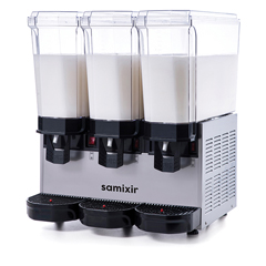 Samixir 60.MMMI Klasik Triple Soğuk İçecek Dispenseri, 20+20+20 Lt, 3 Karıştırıcılı, Inox