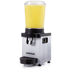 Samixir M10 Panoramik Soğuk İçecek Dispenseri, 10 Lt, Karıştırıcılı, Inox