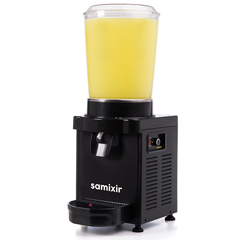 Samixir M10 Panoramik Soğuk İçecek Dispenseri, 10 Lt, Karıştırıcılı, Siyah